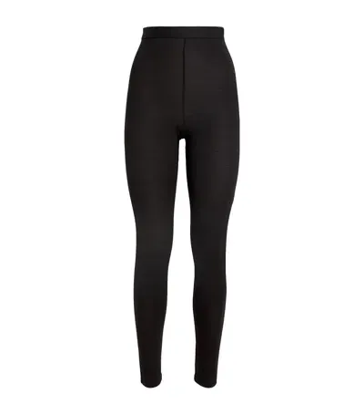 Falke Daily Climawool Tights In Black