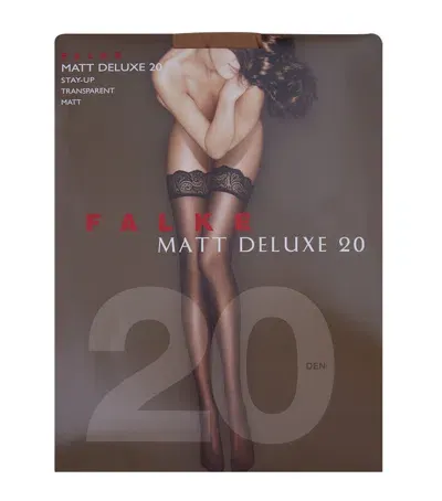 Falke Matt Deluxe 30 Stockings In Nude