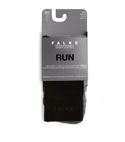 Falke Ru4 Cool Running Socks In Black