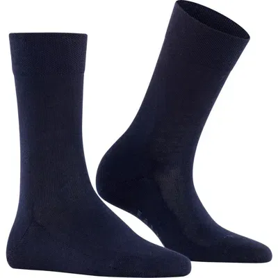 Falke Sensitive London Cotton Blend Socks In Black