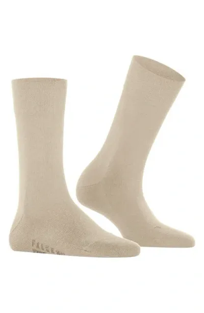 Falke Sensitive New York Crew Socks In Cream