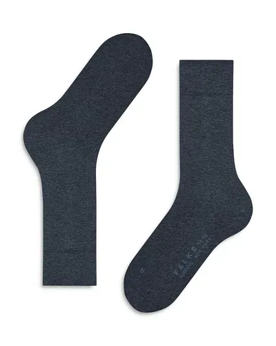 Falke Sensitive New York Crew Socks In Blue