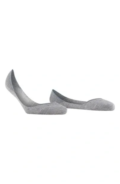 Falke Women's Step Medium-cut Invisible Socks In Light Grey Melange