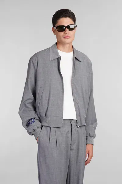 Family First Casual Jacket In Grey