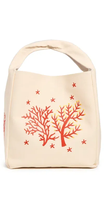 Fanm Mon Aubina Tote Bag Ivory