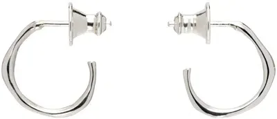 Faris Silver Vero Mini Earrings In Sterling Silver