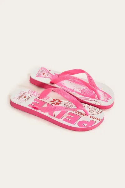 Farm Pink Peixe Havaianas Sandals