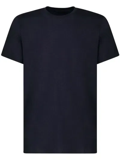 Fay Cotton T-shirt In Blue