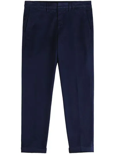 Fay Navy Blue Straight-leg Jeans