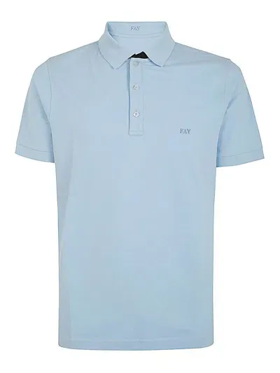 Fay Piquet Polo In Blue