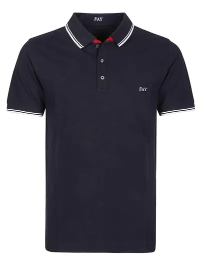 Fay Polo In Blue