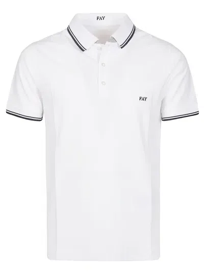 Fay Polo In White