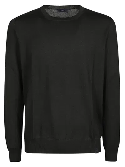 Fay Round Neck Sweater