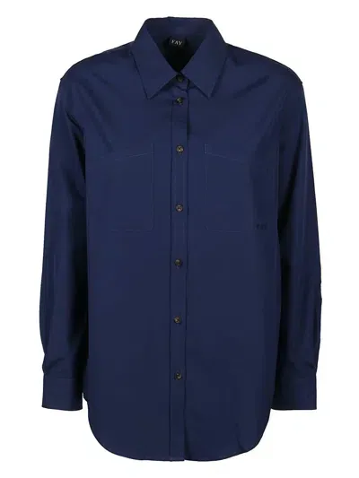 Fay Shirt In Blue