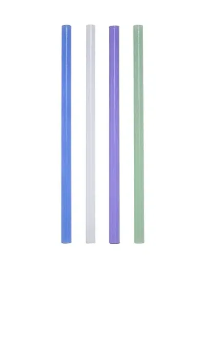 Fazeek 4 Pack Opaque Straws In Multi