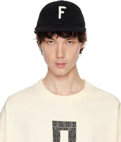 Fear Of God Black Baseball Cap