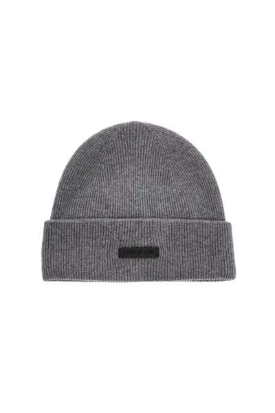 Fear Of God Cashmere Beanie Hat For In Grey