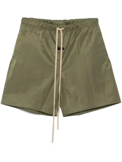 Fear Of God Drawstring Shorts In Green