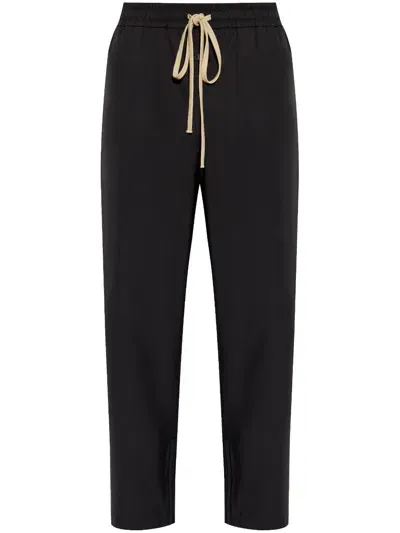 Fear Of God Drawstring Track Pants In Black