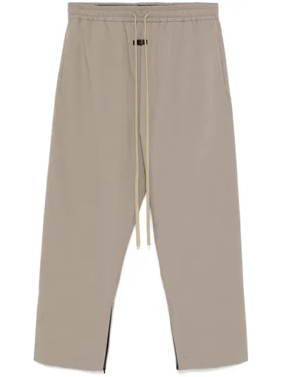 Fear Of God Drawstring Trousers In Brown