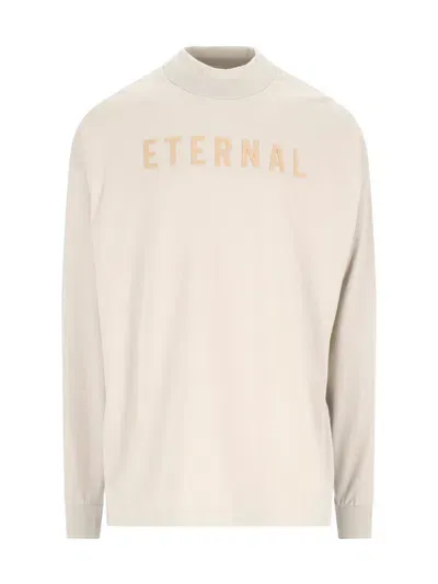 Fear Of God Eternal Crewneck Sweatshirt In Grey