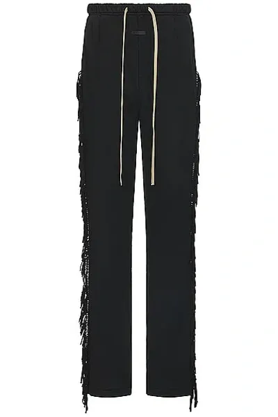 Fear Of God Fringe Sweatpant Clothing In Black