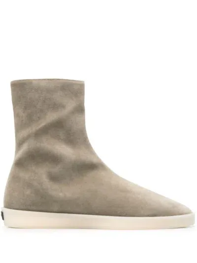 Fear Of God Mule Hi S Boots In Grey