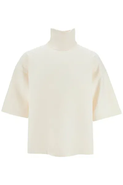 Fear Of God "oversized High Neck T In Neutral