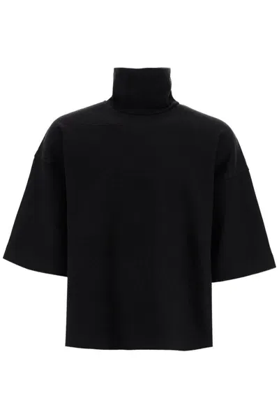 Fear Of God "oversized High-neck T In Black