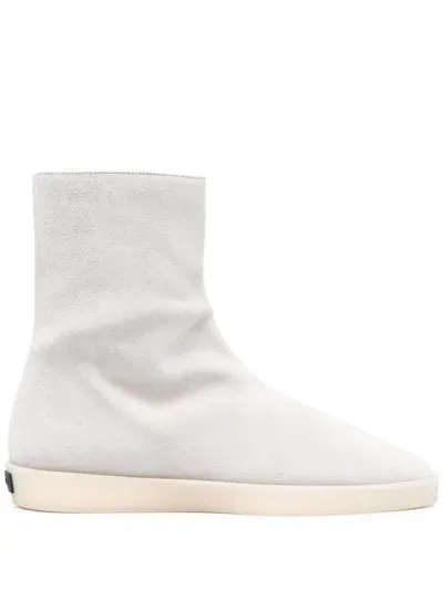 Fear Of God Suede Boots In Grey