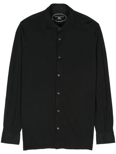 Fedeli Jason Shirt In Black