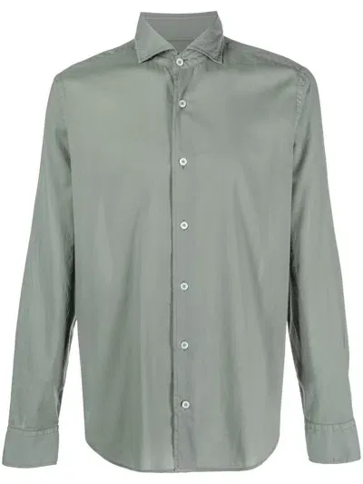 Fedeli Long Sleeve Shirt In Green