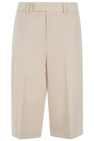 Federica Tosi Bermuda Culotte In Neutrals