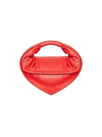 Federico Cina Maxi Tortellino Bag In Red