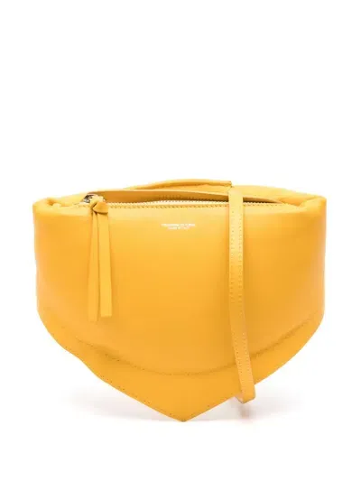 Federico Cina Mini Tortellino Tote Bag In Yellow