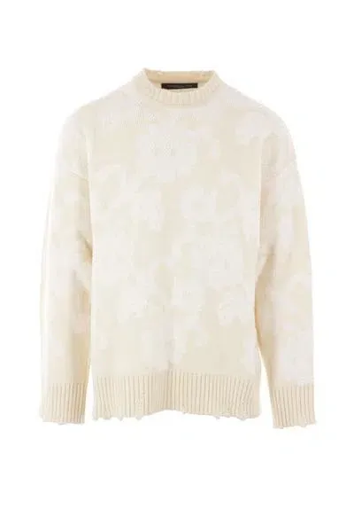 Federico Cina Sweaters In Beige