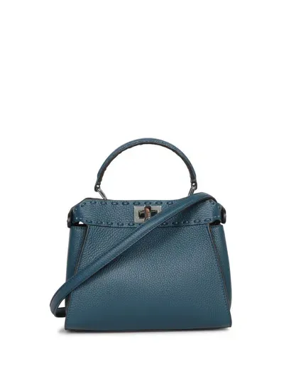 Fendi Top Handle Bags In Blue