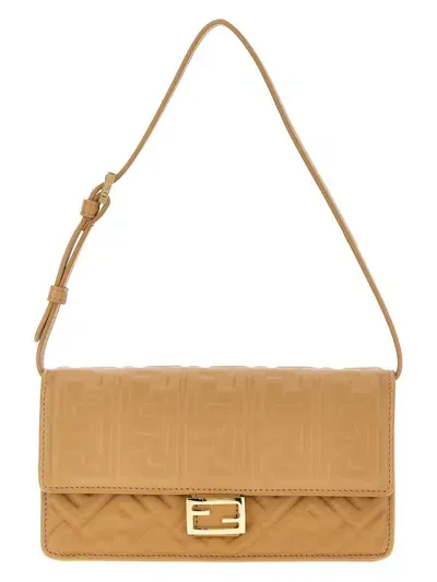 Fendi Mini Bags In Beige