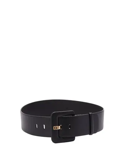 Fendi Belt In Black  