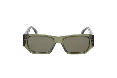 Fendi Eyewear Square Frame Sunglasses In Green