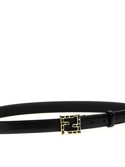 Fendi 'ff' Belt In Black