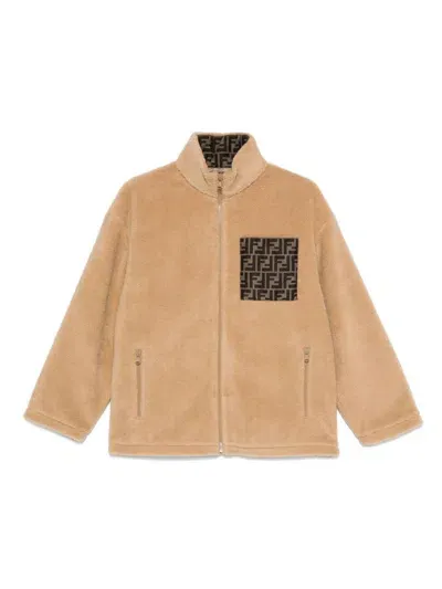 Fendi Jacket In Brown