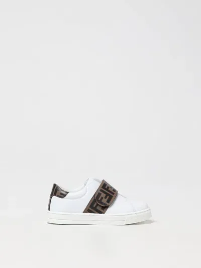 Fendi Kids' Sneakers  Kinder Farbe Weiss