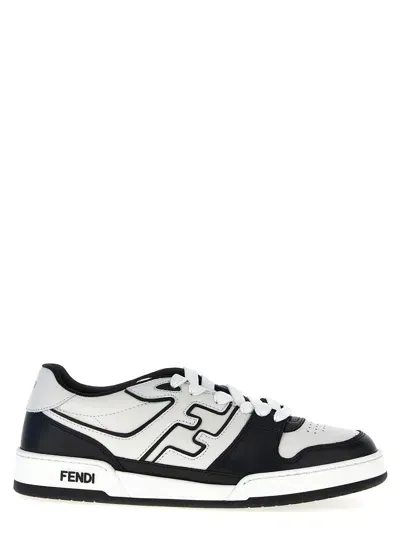 Fendi Match Sneakers In White