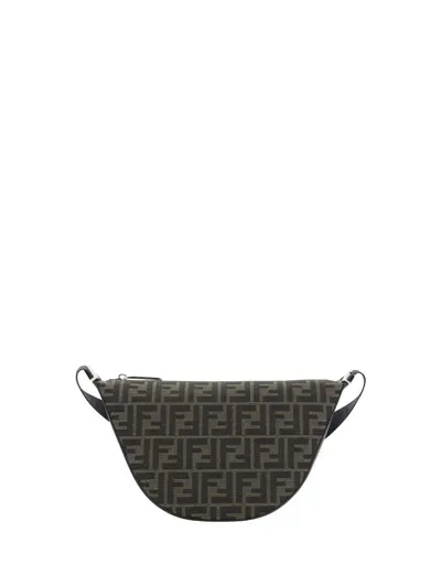 Fendi Melon Shoulder Bag In Tbmr+ebano+p