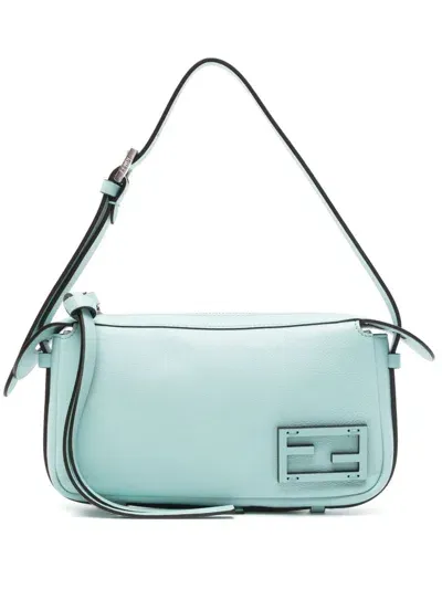 Fendi Simply  Mini Shoulder Bag In Blue