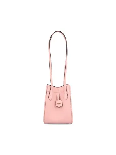 Fendi Origami Mini Tote Bag In Pink