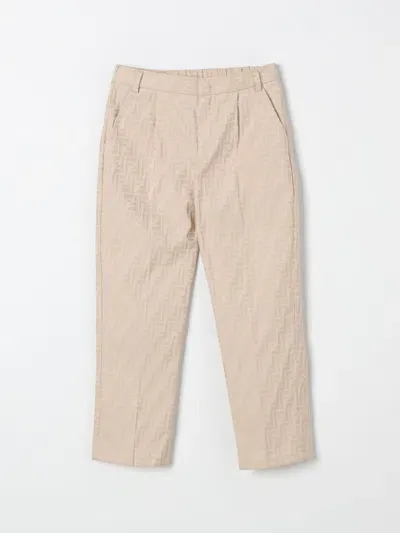 Fendi Pants  Kids Color White In Weiss