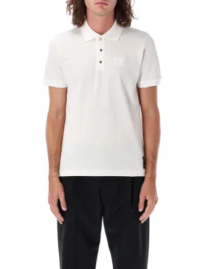 Fendi Polo Piquet In White