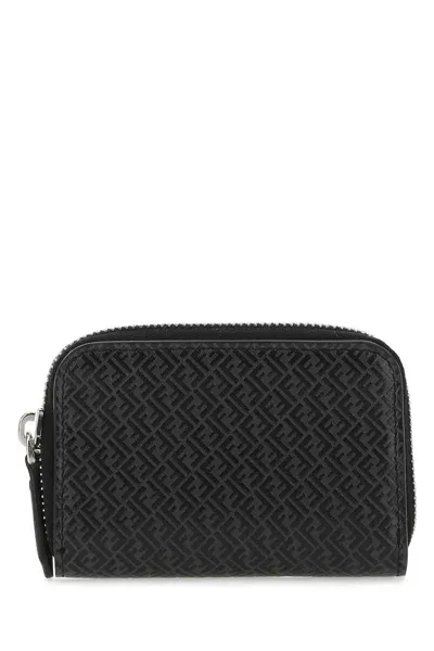 Fendi Printed Leather Coin Purse